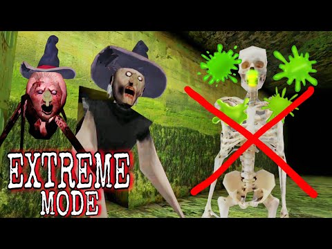Granny Version 1.8.7 Extreme Mode Without Getting Vomit By The Skeleton
