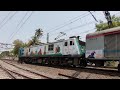 Beautiful Tamilnadu Tourism Advertisement Loco ERODE WAP 7 Visit Pune 12164 Chennai Ltt Exp