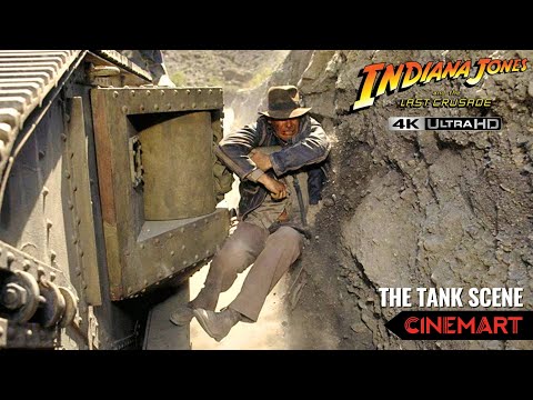 INDIANA JONES AND THE LAST CRUSADE (1989) | The Tank Scene FULL 4K UHD
