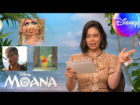 Auliʻi Cravalho Builds Her Ultimate Disney Boat Crew!