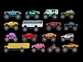 Monster Vehicles Collection 1 Pixel Art Trucks Cars Boats And More