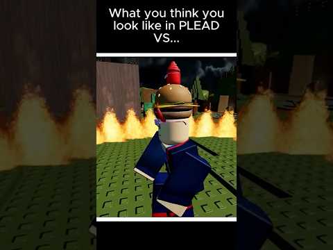 What you think you look like in PLEAD vs... 😭 | FORSAKEN ANIMATION #forsaken #roblox