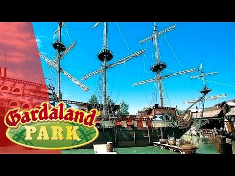 4K Achterbahnfahrt 🎢 Die Korsaren, Die Rache des Phantoms 🎢 Gardaland