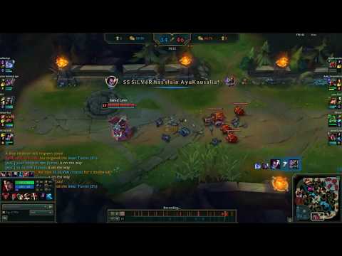 DARIUS FULL CRIT!!! EASY DOUBLE KILL. League Of Legends INA