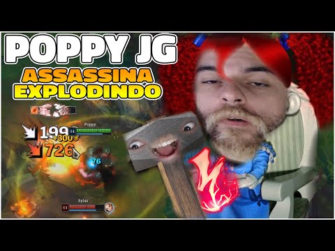 Como POPPY ASSASSINA tem DANO GIGANTESCO, PISCOU É VALA HAHA