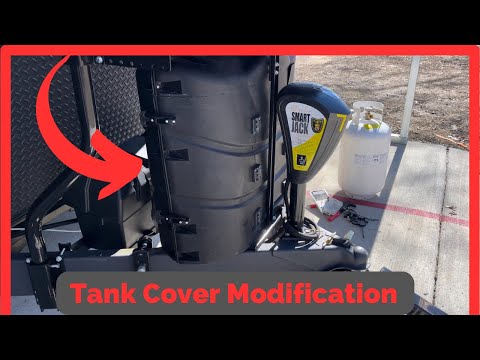 RV Propane Tank Cover Modification / Keep Your Hard Shell Cover