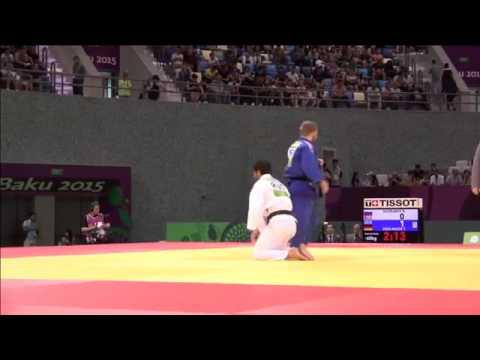 Beslan Mudranov vs Tobias Englmaier European games Baku 2015