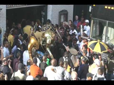 Zulu Celebrating 100 Years - Free Agents Brass Band - IN FRONT OF Louisiana Music Factory