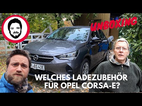 Welches Ladezubehör für Opel Corsa-e? Ein Unboxing Video