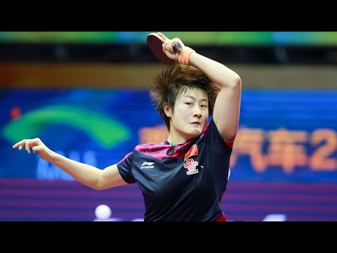 Ding Ning vs. Irene Ivancan | 2015 WTTC | Women's Singles Round of 16 | Highlights