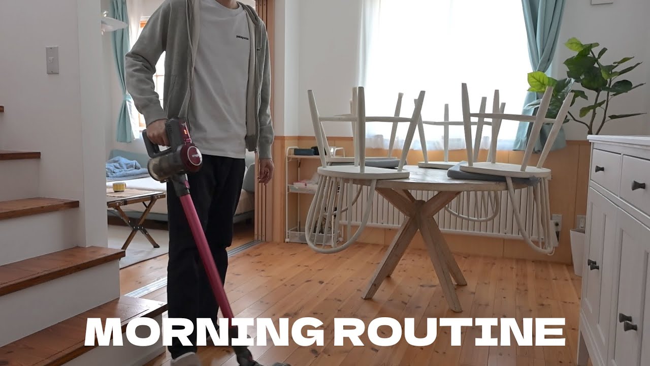 ひとりで迎える、静かな朝のモーニングルーティン