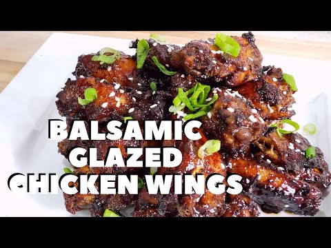 HOW TO MAKE BALSAMIC GLAZED CHICKEN WINGS | DIY BALSAMIC RECIPE | GREEDY GIRL ANN |#Stayhome #Withme