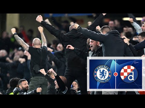 BBB Dinamo Zagreb Men in Black Ultras Take Over Stamford Bridge, MatchNight Vlog 