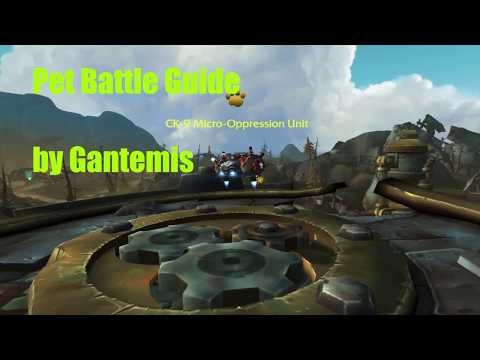 How to defeat Ck  9 Micro Oppression Unit pet battle