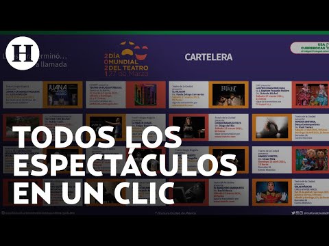 Claudia Sheinbaum presenta nueva cartelera digital, reúne todos los espectáculos de la CDMX