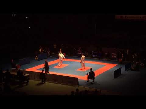 Karate 1 Okinawa 2017 - Final Male Kumite -84kg Araga Ryutaro(JPN) vs. Maestri Nello(ITA)