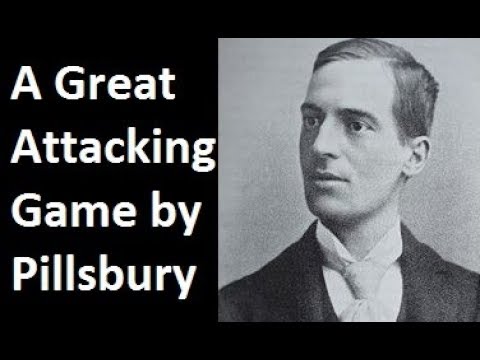 Harry Nelson Pillsbury vs Amos Burn - Hastings (1895) #29