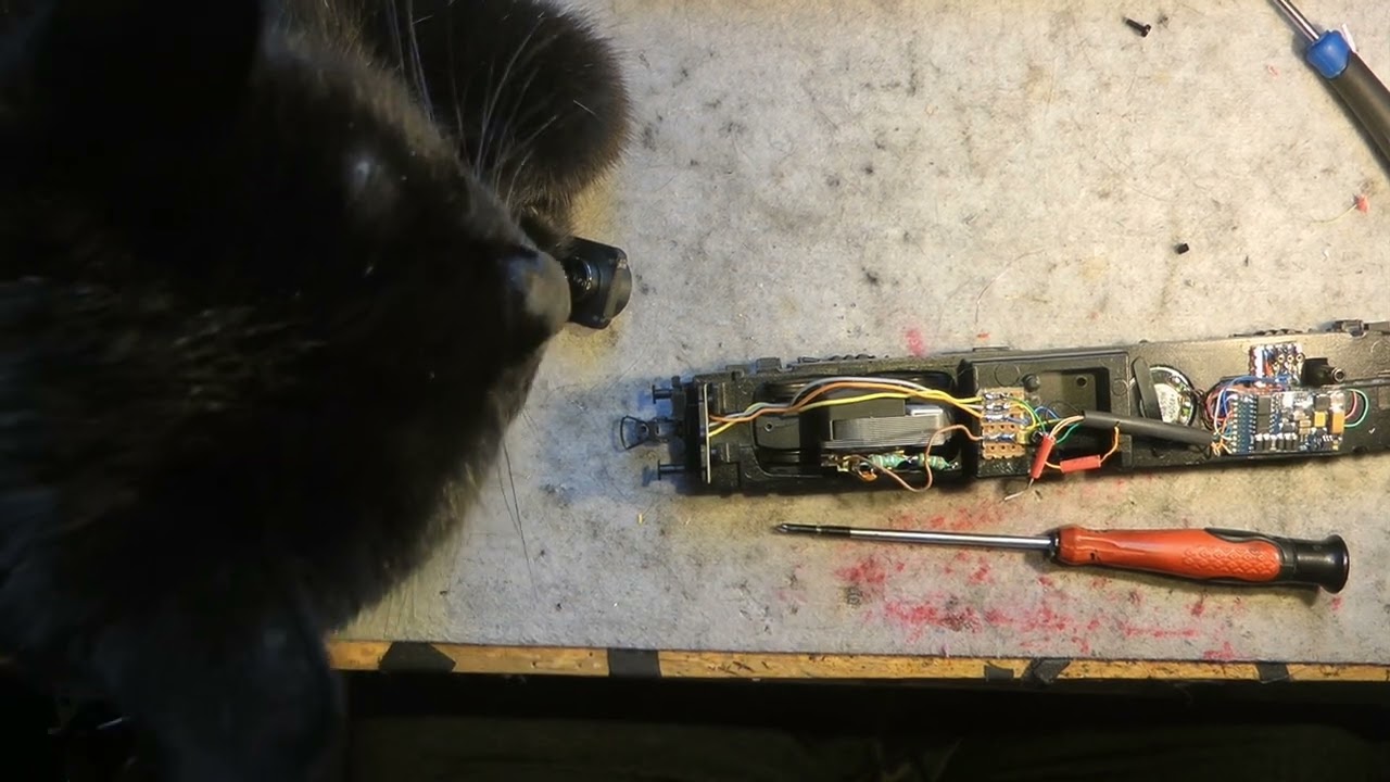 Wolfgangs Märklin modellbahn E 120 Märklin  Sound  Sb Motor   LEDs Rot Weiß