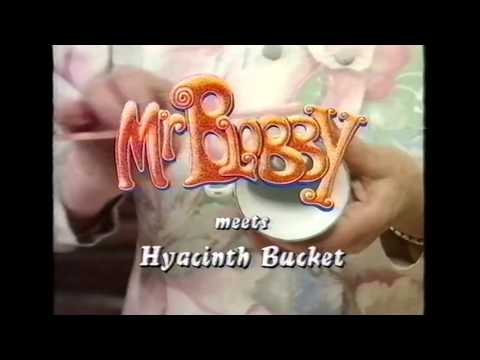 Mr Blobby meets Hyacinth Bucket (Keeping Up Appearances)