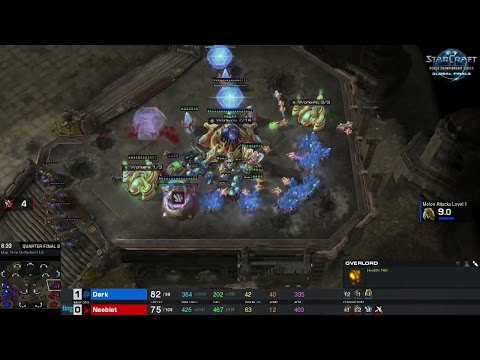 Dark vs. Neeblet ZvP - Quarter-finals - WCS Global Finals 2016 - StarCraft II