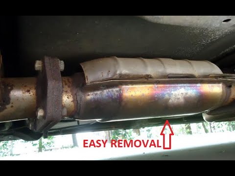 How To Remove Bank 1 (rear) Catalytic Converter Pontiac G6 3.5L