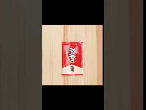 How to make a pouch with KitKat cover
