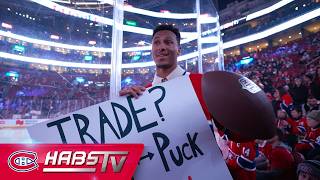 Benjamin St-Juste at the Bell Centre