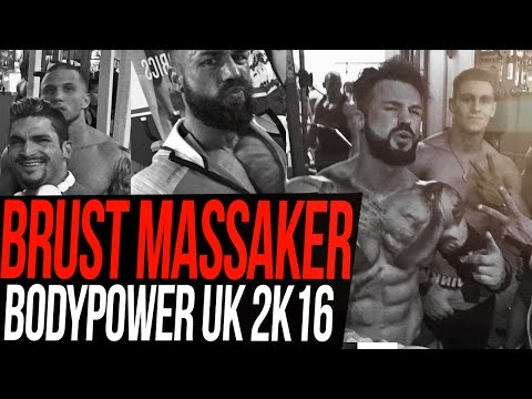 BodyPower UK Chest Workout Motivation ft. Steve Kris - Road to Glory
