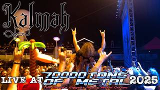 Kalmah - The Blind Leader &amp; They Will Return Live at 70000Tons Of Metal