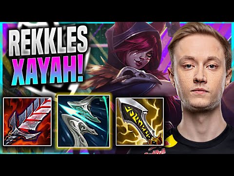 REKKLES TRIES SOME XAYAH! - G2 Rekkles Plays Xayah ADC vs Kai'sa! | Season 11