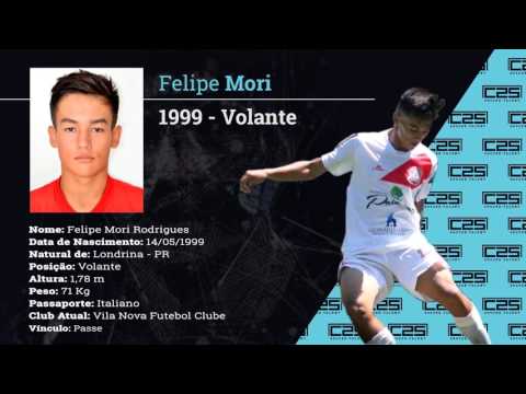 FELIPE MORI 1999 Volante- Capitão e Campeão Goiano SUB 17 pelo São Luiz GO