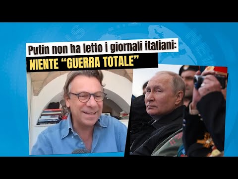 Zuppa di Porro 10 mag 2022 - Putin non ha letto i giornali italiani: niente “guerra totale”