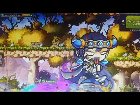 MapleStory new Pathfinder 190 plus training Jumpfinder Maplestory // stay home 1 month