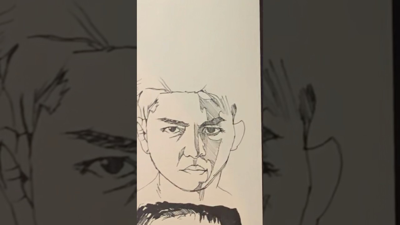 12人の格闘家を名言を添えて一発描きしてみた！