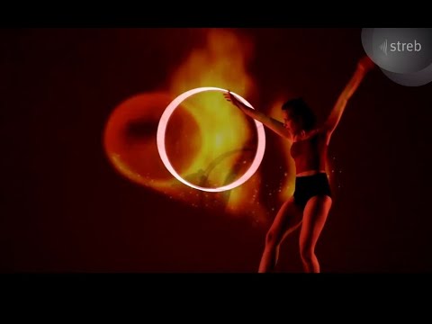 LED-Fire Hoop Showact