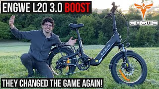 Hidden Power, Legal Ride! - Engwe L20 3.0 Boost E-Bike Review & Test (2025's Best Invention)