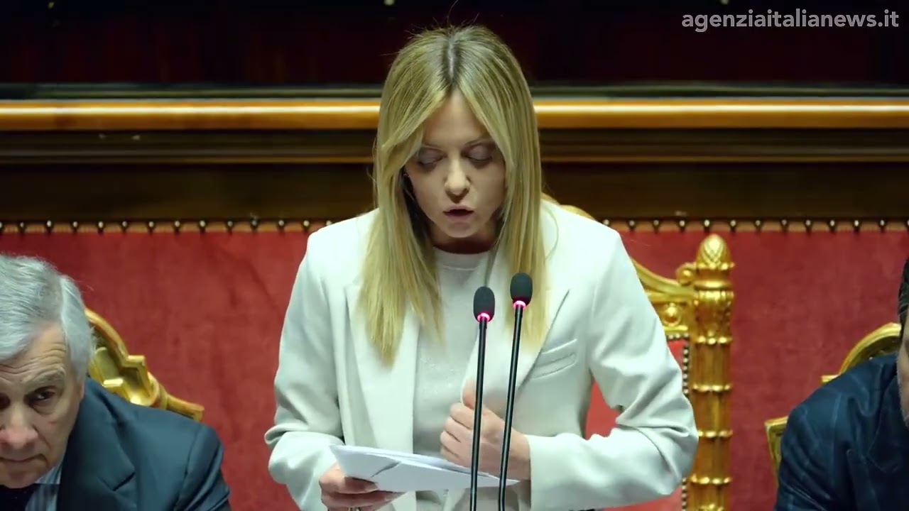 GIORGIA MELONI: "MISSILI IRANIANI POTREBBERO COLPIRE L'ITALIA: DIFENDIAMO LA NON PROLIFERAZIONE"