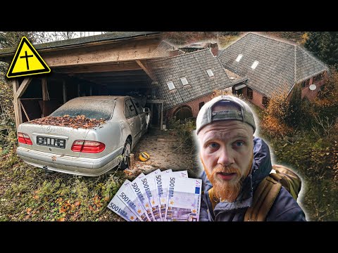 MILLIONENVILLA MIT BENZ VERLASSEN! STROM GEHT! WO IST DIE FAMILIE?