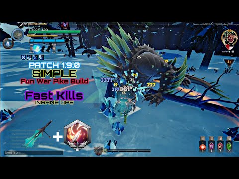 Patch 1.9.0 | Fun and Fast Kill Simple War Pike Build | Insane DPS ! - Dauntless Indonesia