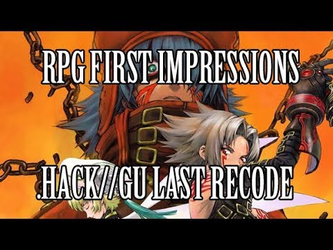 RPG First Impressions - .hack//G.U. Last Recode
