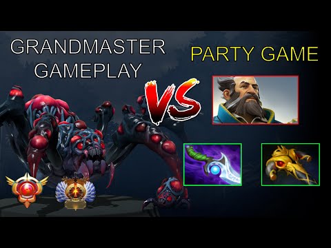 Mid | Grandmaster Broodmother | vs Kunkka Mid (0148)