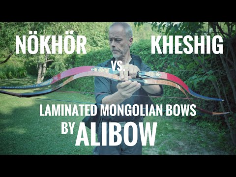 Comparison: Kheshig vs. Nökhör, laminated Bow by Alibow