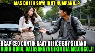 Download lagu CEO Cantik Panik! Minta Tumpangan Saat Mobilnya Mogok, Padahal Pria Itu Hampir Telat Interview... mp3