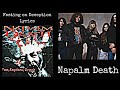Napalm Death : Fasting on Deception Lyrics