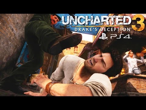 Uncharted 3: Drake's Deception PS4 Remastered - All Death Scenes Compilation