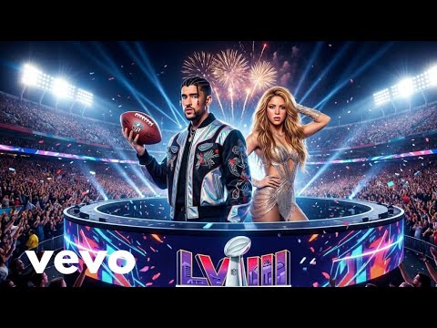 Super bowl:The halftime show|Bad Bunny ft Shakira (AI new music video 2026 )