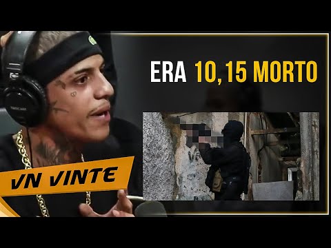 VN VINTE FALA COMO ERA A SUA VÍDA NO CR1ME - Cortes 021 Podcast