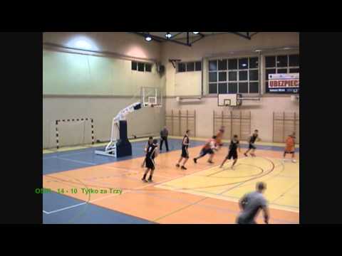 Liga Okręgowa Koszykówki 2010/2011 OSiR Kłobuck - "Tylko za Trzy" Częstochowa  1 kwarta