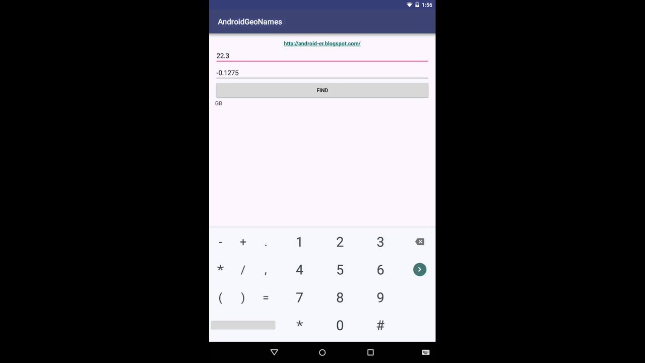 Get ISO country code for given latitude/longitude, using GeoNames Web Service