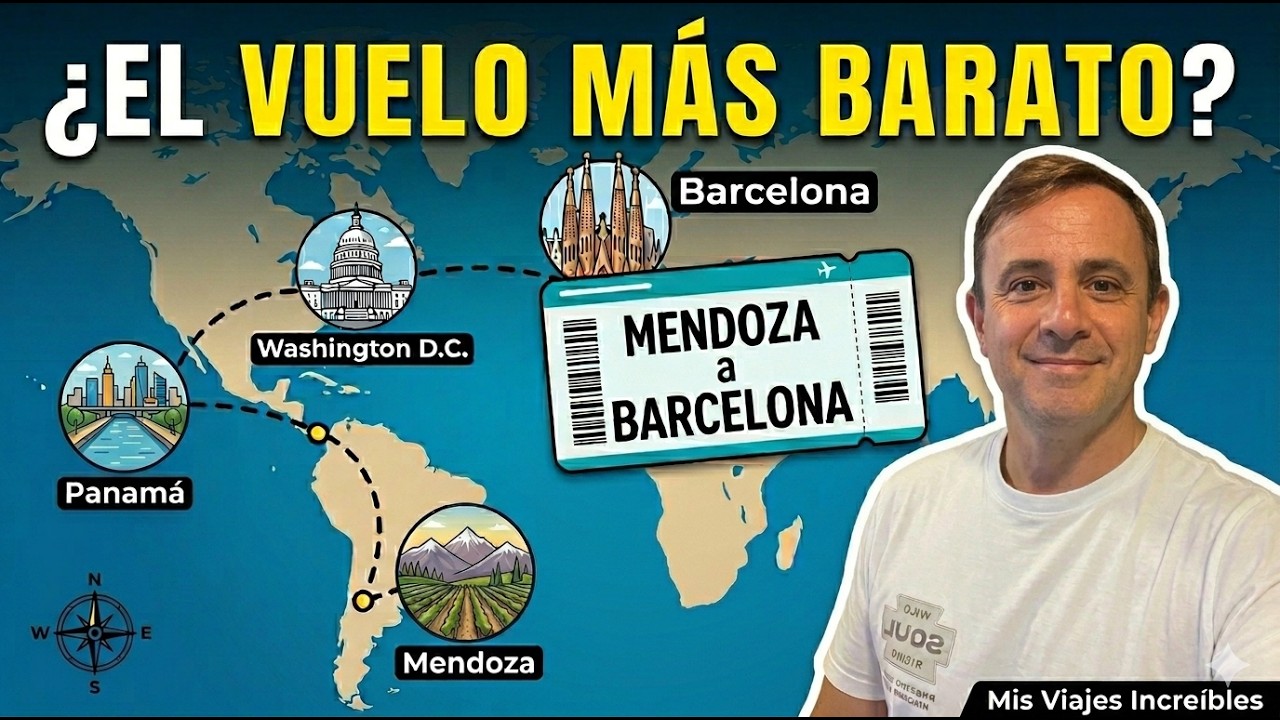 Viajar de Mendoza a Barcelona barato